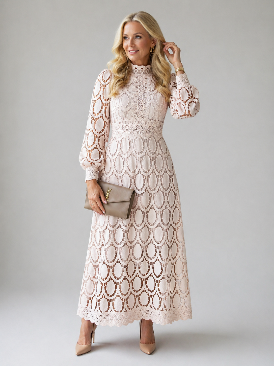 Violet & Grace | Lace Midi Dress™