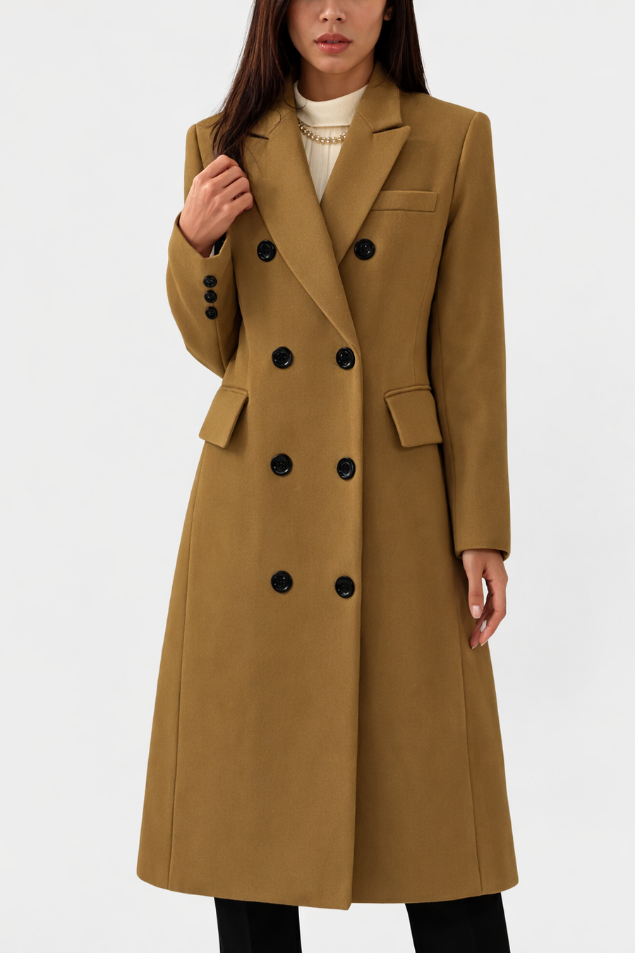 Women's Warm Overcoat, Tailored Everyday Cut