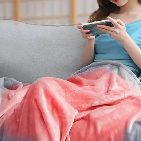 Cozy Rechargeable Portable Heated Blanket for Home and Travel