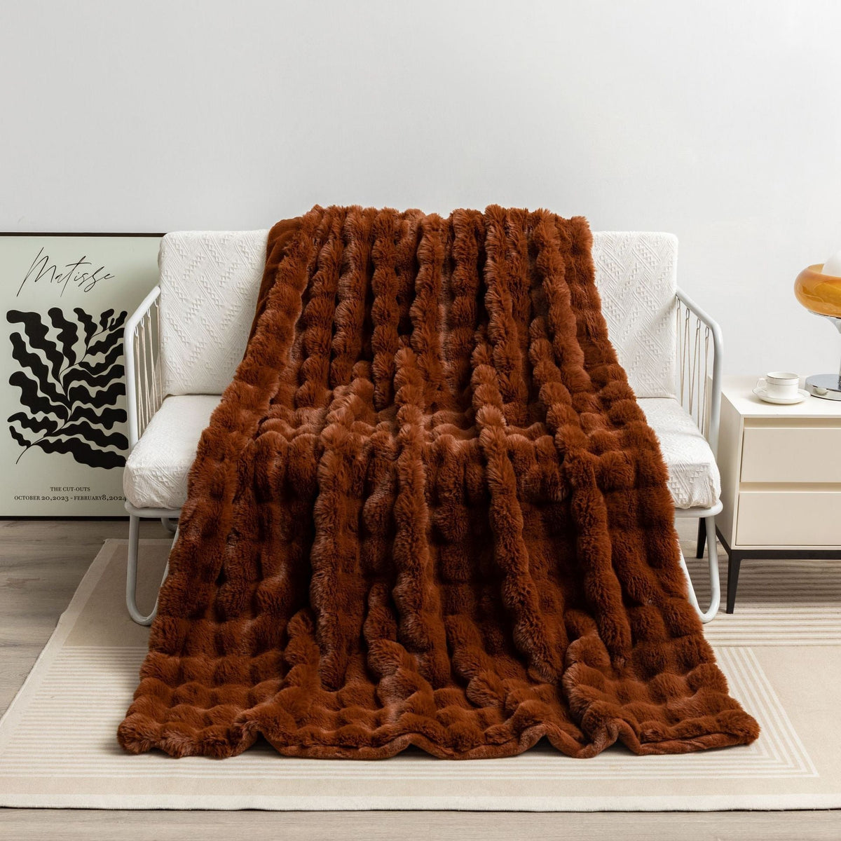 Cozy Reversible Winter Blanket for Ultimate Warmth and Comfort