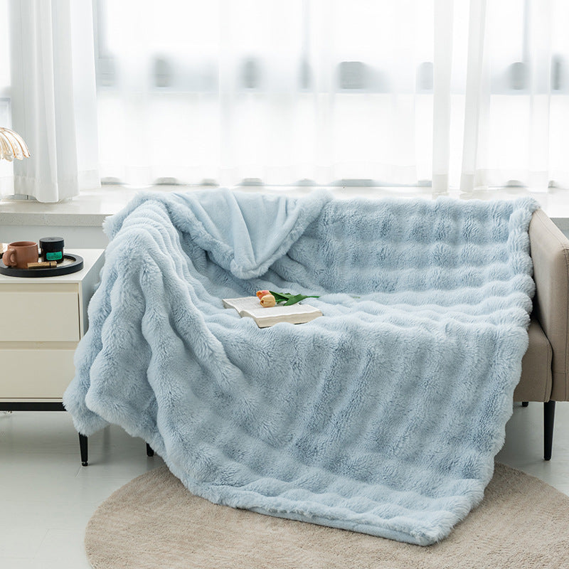 Cozy Reversible Winter Blanket for Ultimate Warmth and Comfort