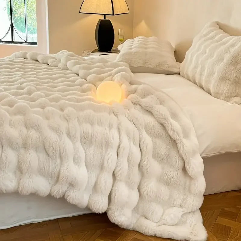 Cozy Reversible Winter Blanket for Ultimate Warmth and Comfort