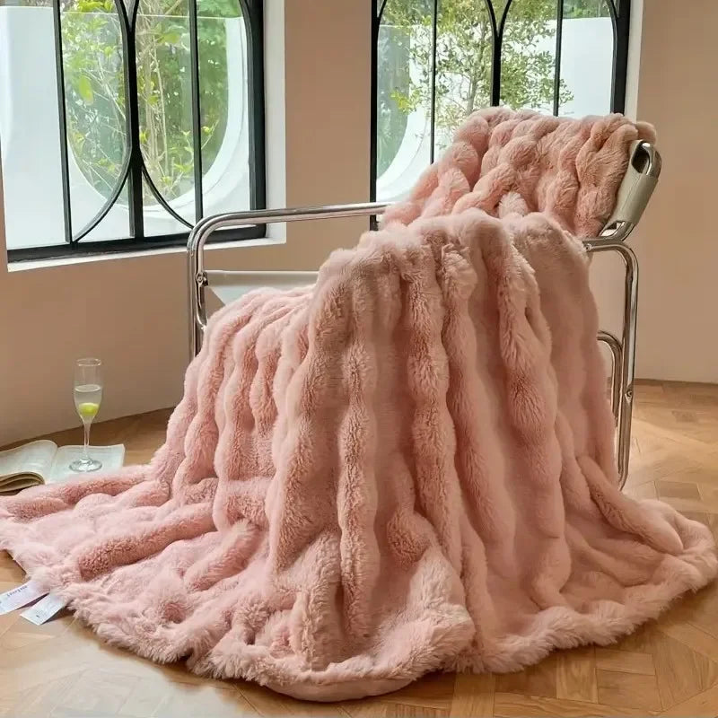 Cozy Reversible Winter Blanket for Ultimate Warmth and Comfort