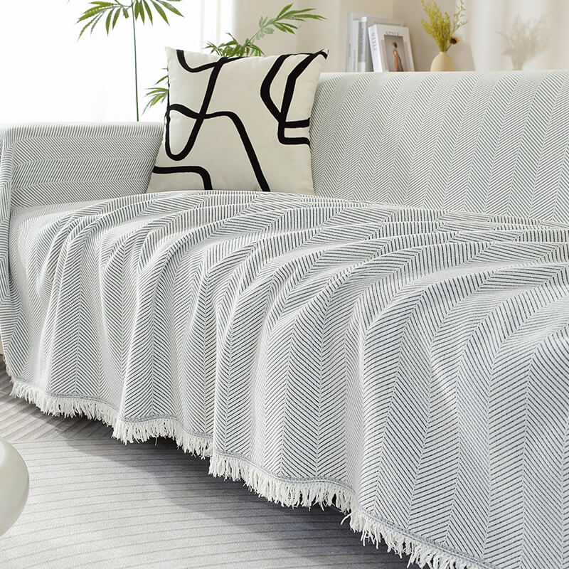 Cozy Soft Fringe Throw Blanket for Ultimate Comfort