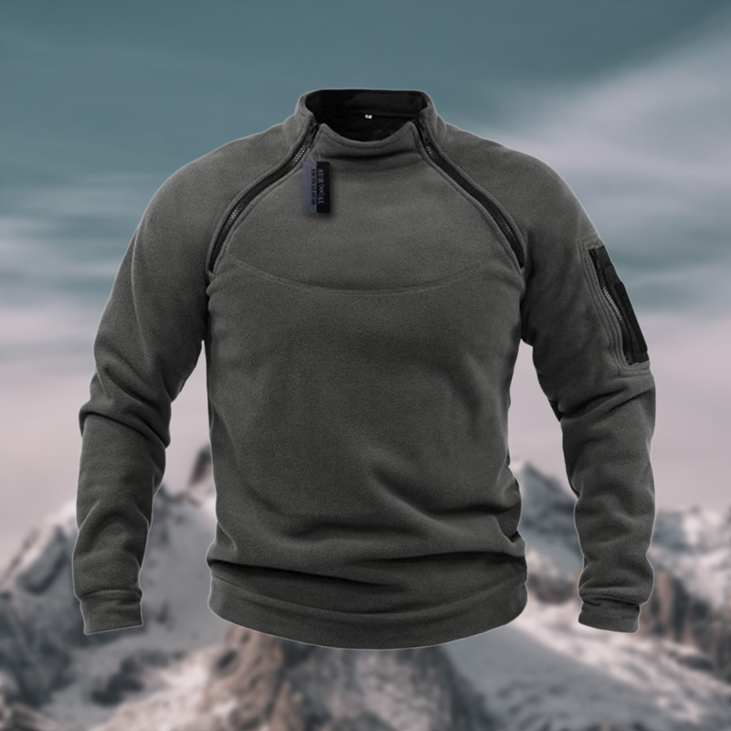 Friedrich | Mens Spring Quarter-Zip Sweater — Stand-Collar Lightweight Knit in 5 Colors S–3XL | Westmere
