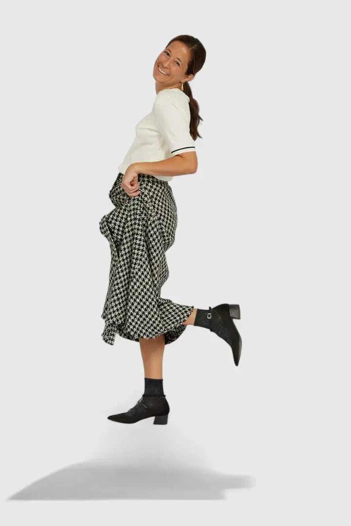 Lyn | Stylish Women's Heels in Black and Leopard