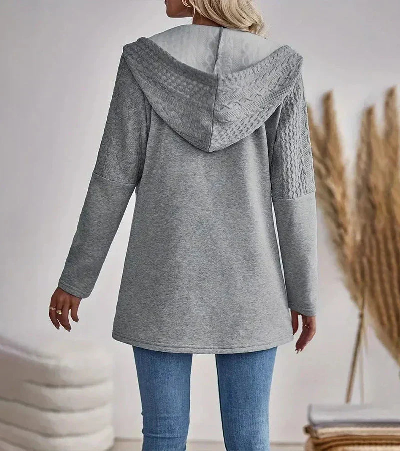 Women's Zip Up Hoodie with Full Length Closure