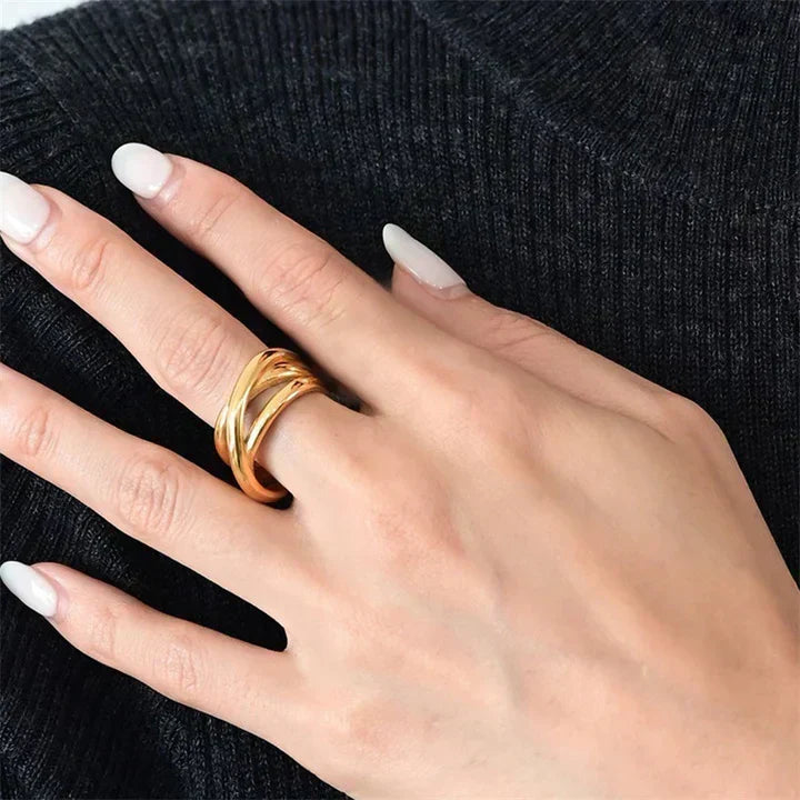 Gold Statement Ring