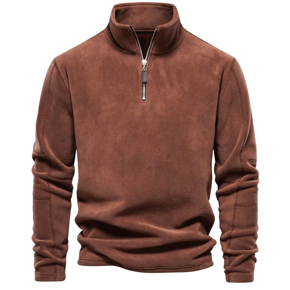 Bruno | Mens Sweatshirt with Quarter-Zip — Classic Design in 5 Colors S–2XL | Westmere