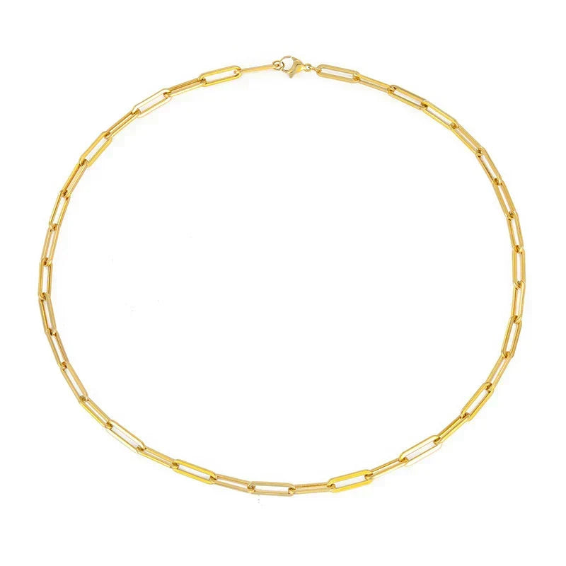 Gold Chain Necklace for Women - Elegant Layering Necklace