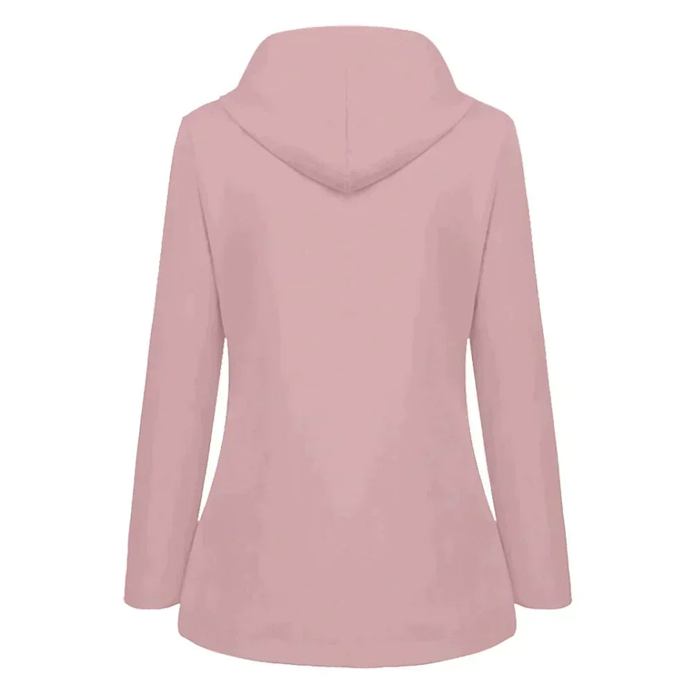 Women's Waterproof Rain Jacket with Hood and Breathable Fabric | For Winter | Size S-5XL