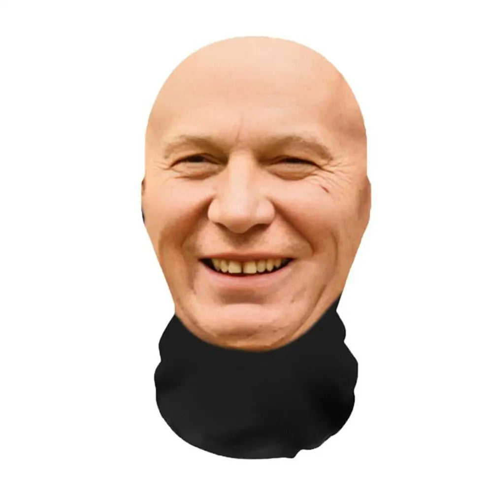 Halloween's 3D Printed Funny Full Face Mask for Costumes and Cosplay