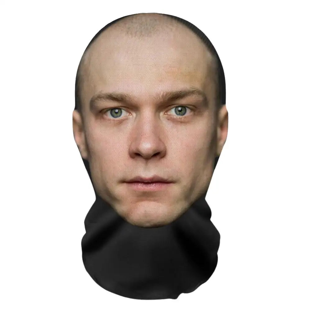 Halloween's 3D Printed Funny Full Face Mask for Costumes and Cosplay