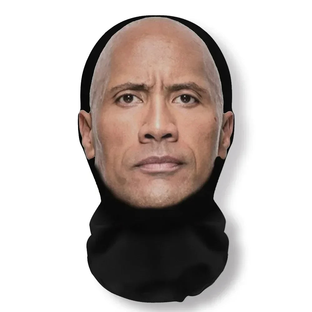 Halloween's 3D Realistic Face Masks for Cosplay and Street Style