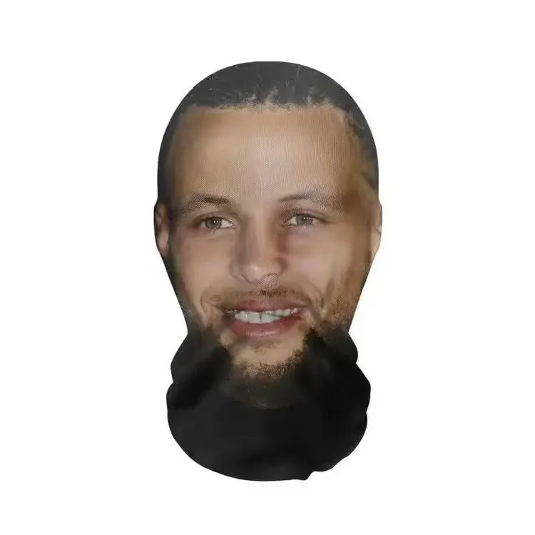 Halloween's 3D Realistic Face Masks for Cosplay and Street Style
