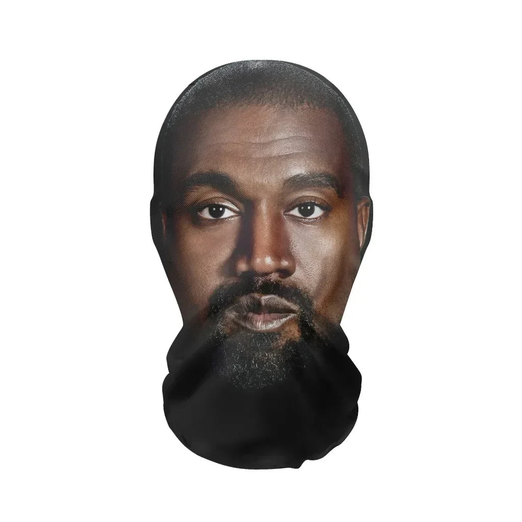 Halloween's 3D Realistic Face Masks for Cosplay and Street Style