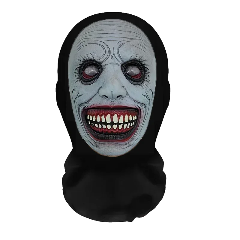 Halloween's Fun Cosplay Wig and Mask Set for Creative Headwear