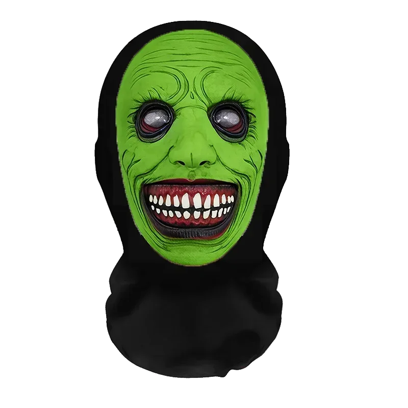 Halloween's Fun Cosplay Wig and Mask Set for Creative Headwear