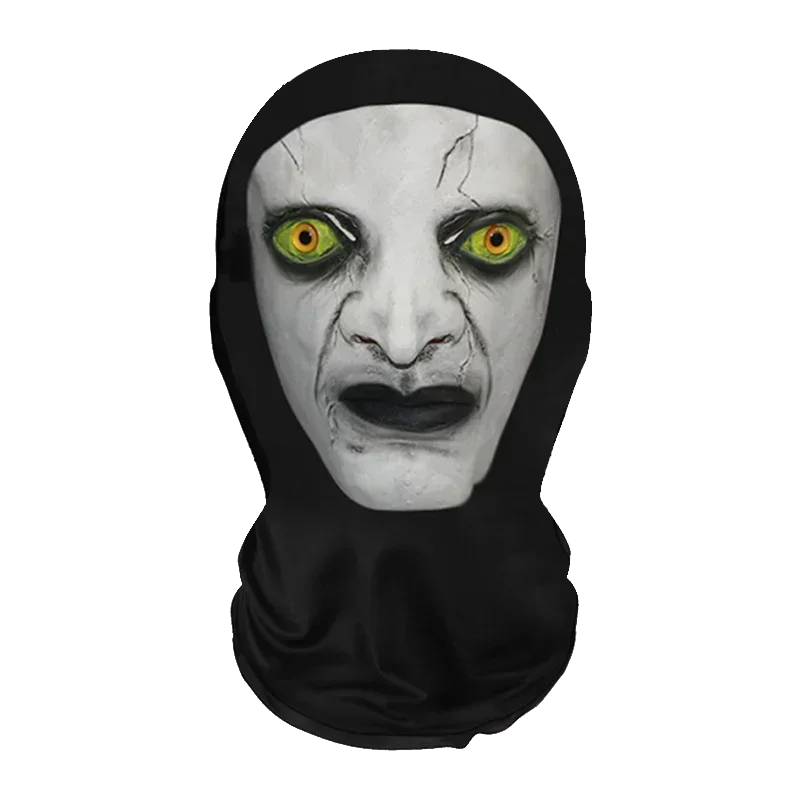 Halloween's Fun Cosplay Wig and Mask Set for Creative Headwear