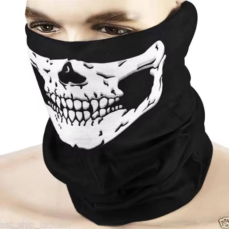 Halloween's Grim Reaper Costume with Glowing Eyes and Skeleton Gloves