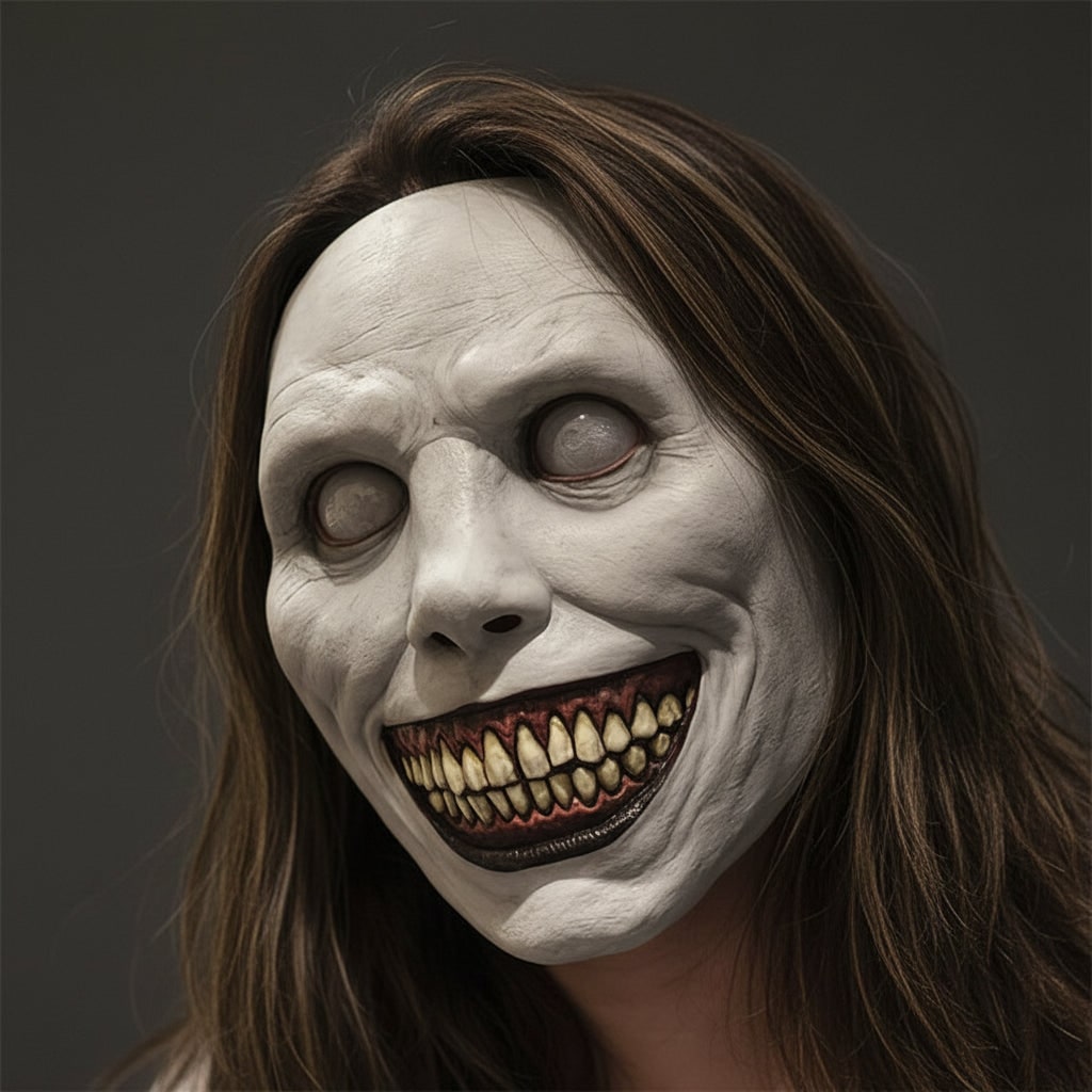 Halloween's Realistic Horror Full Face Costume Mask | Scary Prop