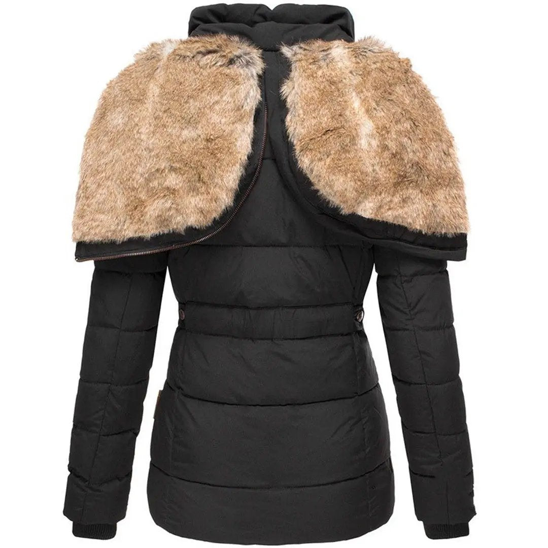 Hooded Puffer Jacket for Women – Stylish & Insulating