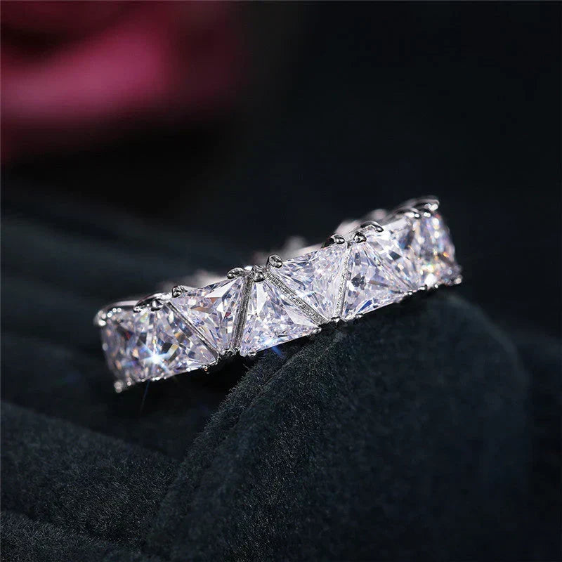 White Gold Ring | Graziana DeLuca Statement Jewelry