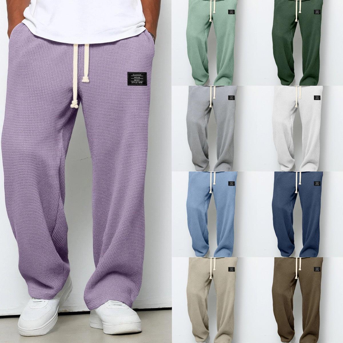 Elias | Relaxed Fit Drawstring Pants