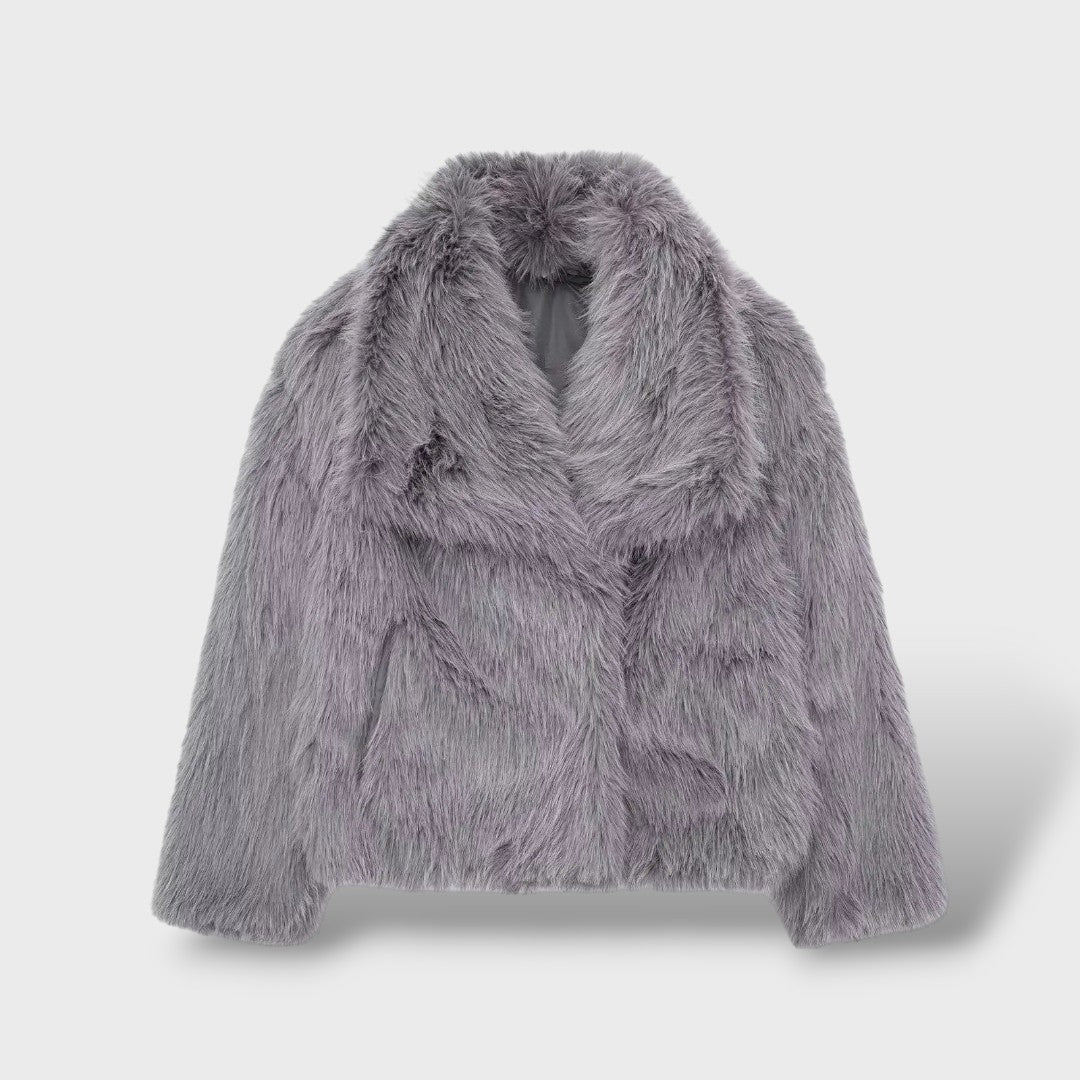 Women's Luxury Faux Fur Jacket