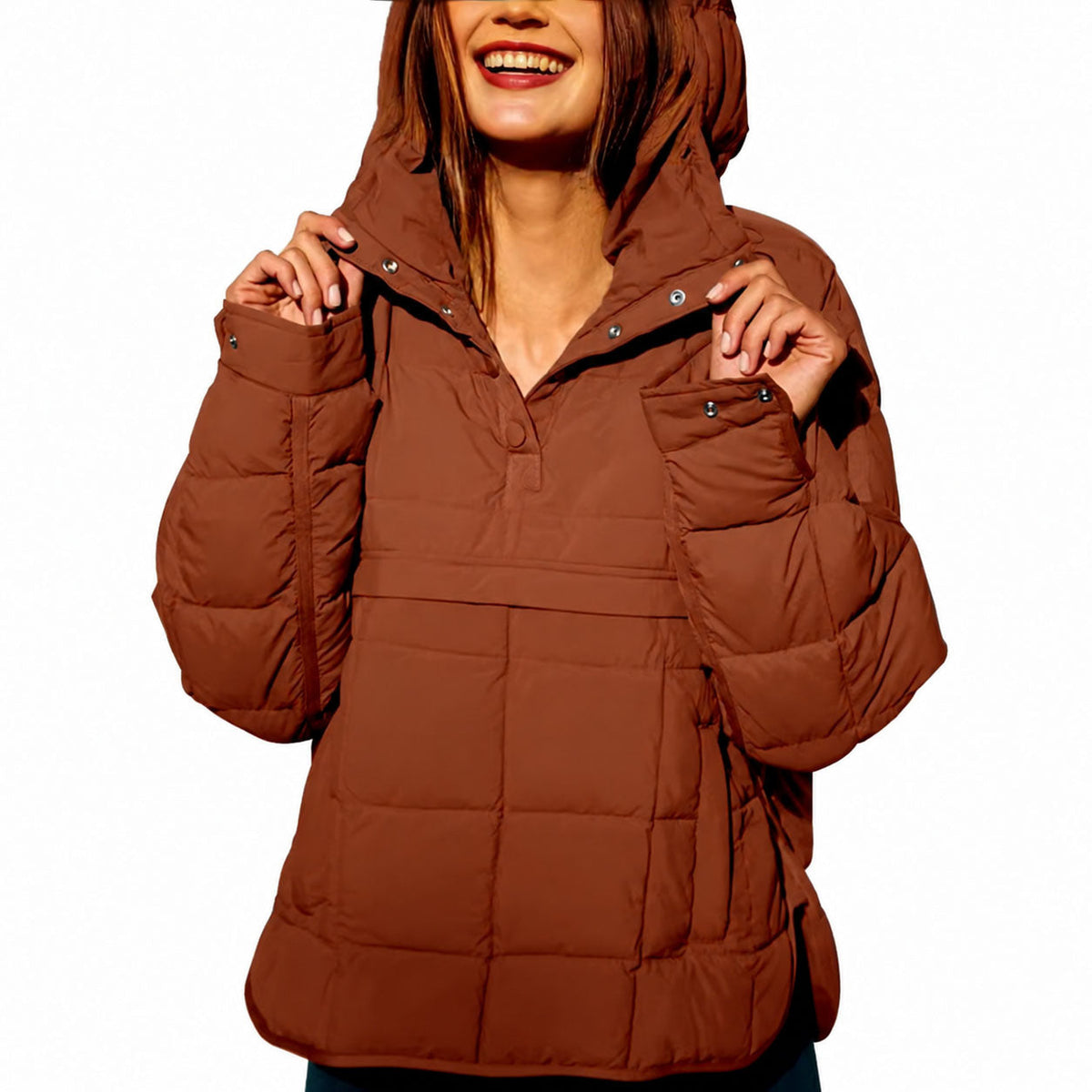 Kestrel - Women's Hooded Pullover Puffer Jacket