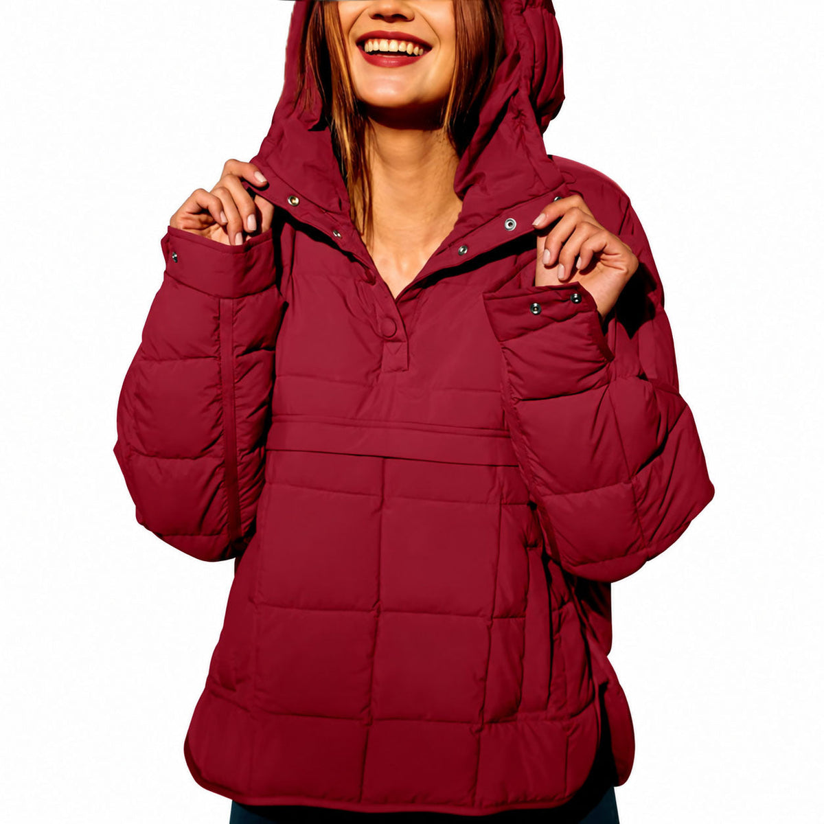 Kestrel - Women's Hooded Pullover Puffer Jacket