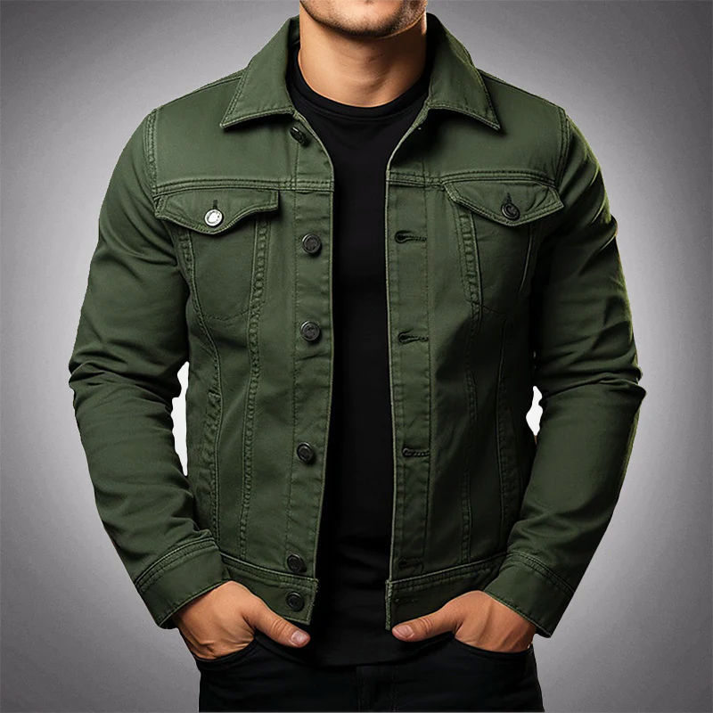 Men's Denim Jacket in Premium Cotton