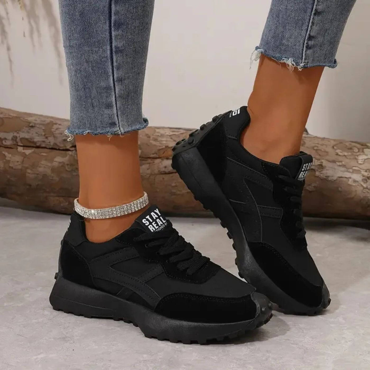 Women's Orthopedic Anti-Slip Sneakers with Cushioned Sole