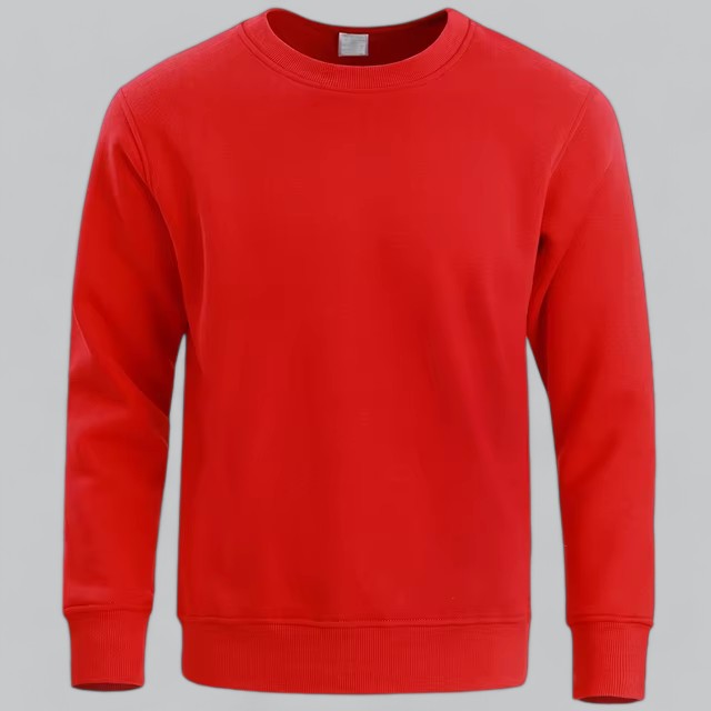 Heinrich | Mens Crewneck Sweatshirt — Soft-Lined Long-Sleeve Classic in 7 Colors XS–XL | Westmere