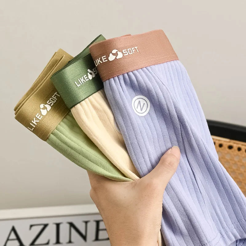 Men's 5 Piece Funny Striped Boxer Underwear Set for Comfort and Style