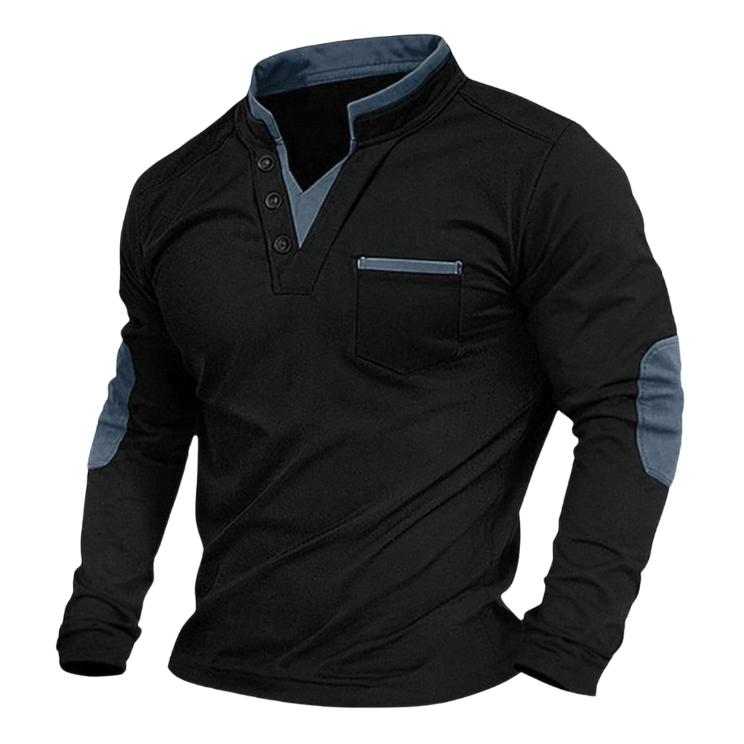 Men's Classic V-Neck Sweatshirt