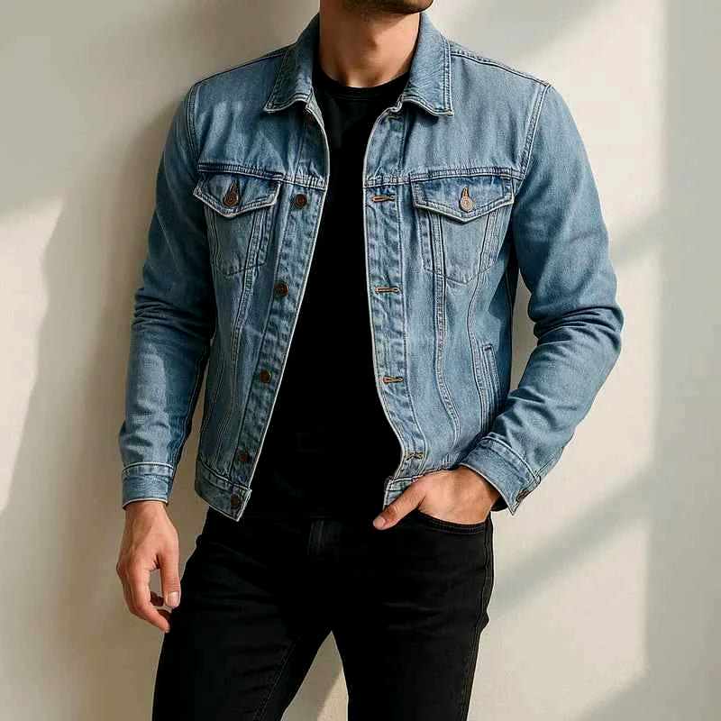 Men's Lightweight Denim Jacket