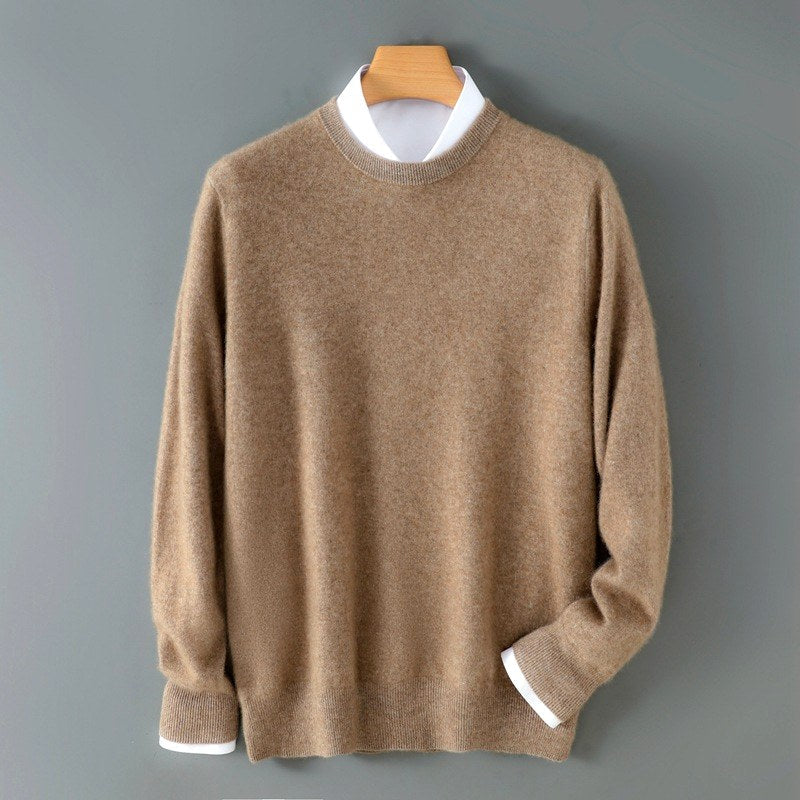 Men's Long Sleeve Crew Neck Knit Sweater