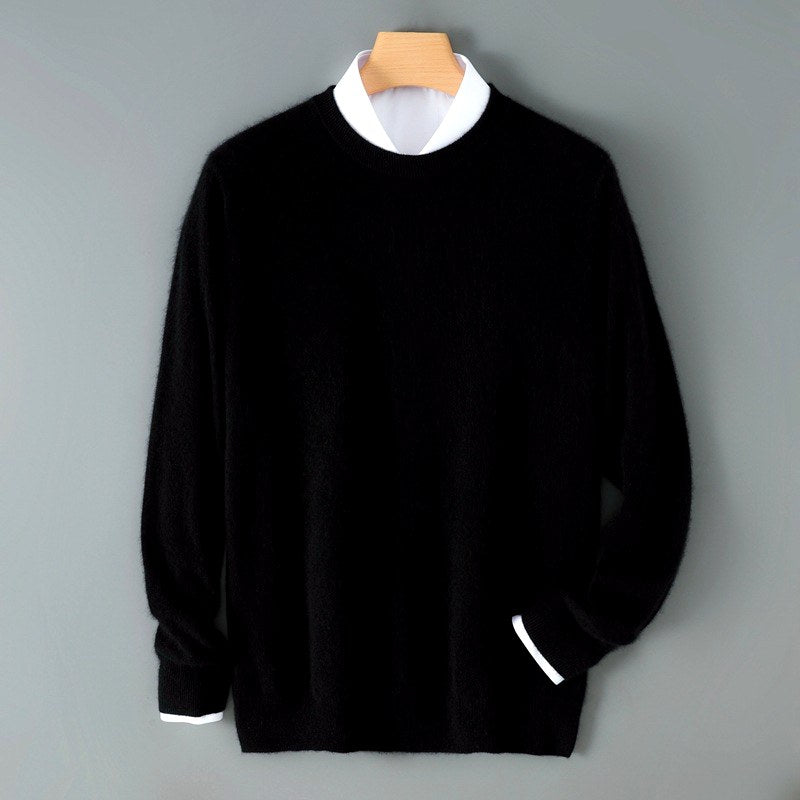 Men's Long Sleeve Crew Neck Knit Sweater