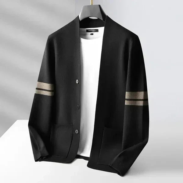 Men's Longline Chic Understated Cardigan