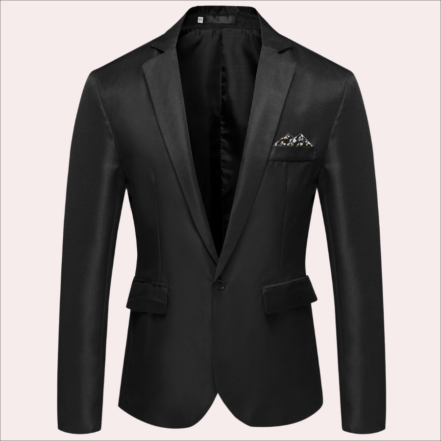 Men's Modern Single Breasted Slim-Fit Blazer