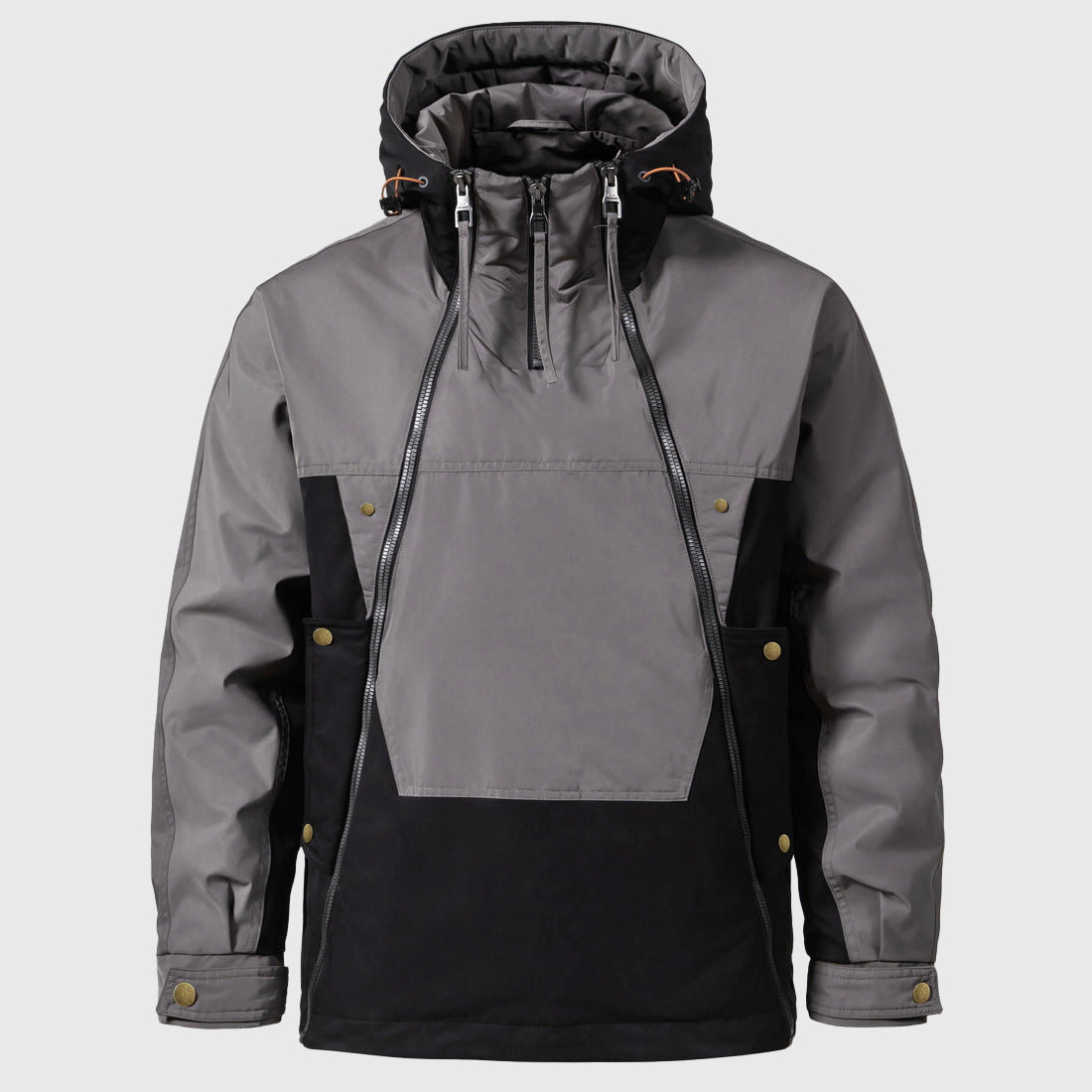 Men's Outdoor Hooded Utility Jacket