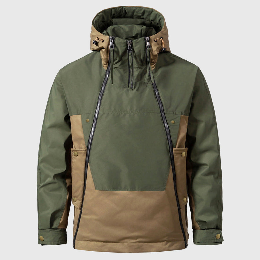 Men's Outdoor Hooded Utility Jacket