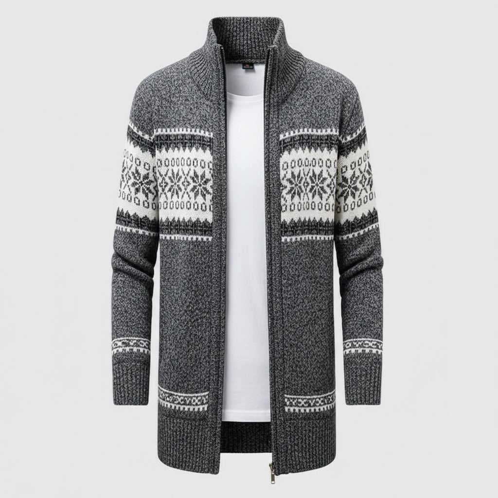 Men's Oversized Graceful Cardigan