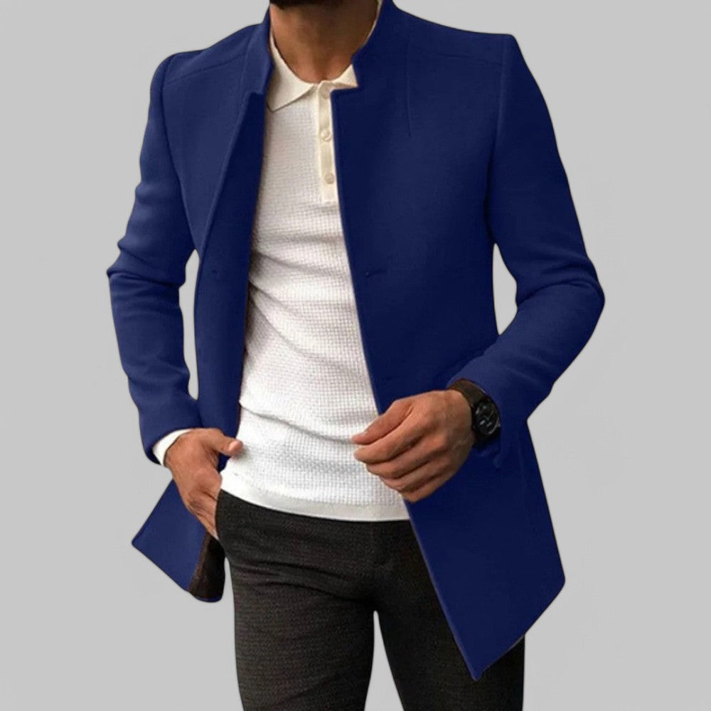 Elias | Mens Spring Casual Coat — Lightweight Transitional Coat with Front Pockets in 5 Colors S–3XL | Westmere