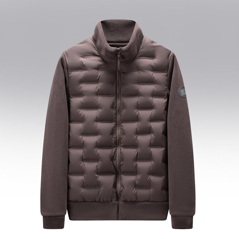 Men's Quilted Fit-and-Flare Classic Puffer Jacket