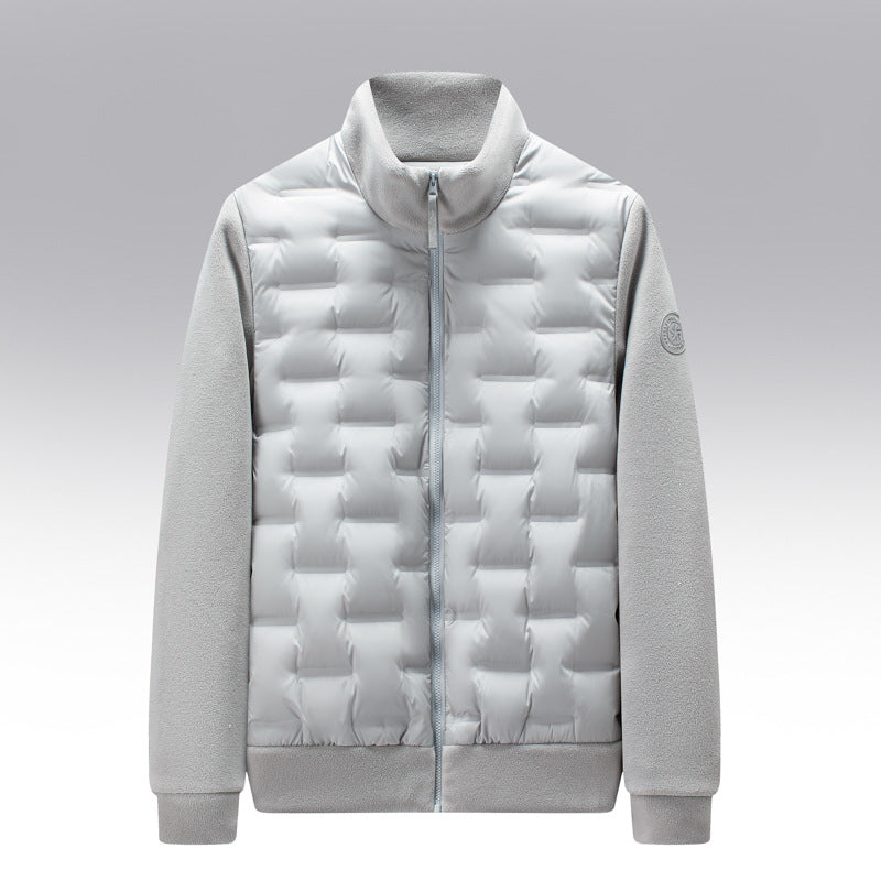 Men's Quilted Fit-and-Flare Classic Puffer Jacket