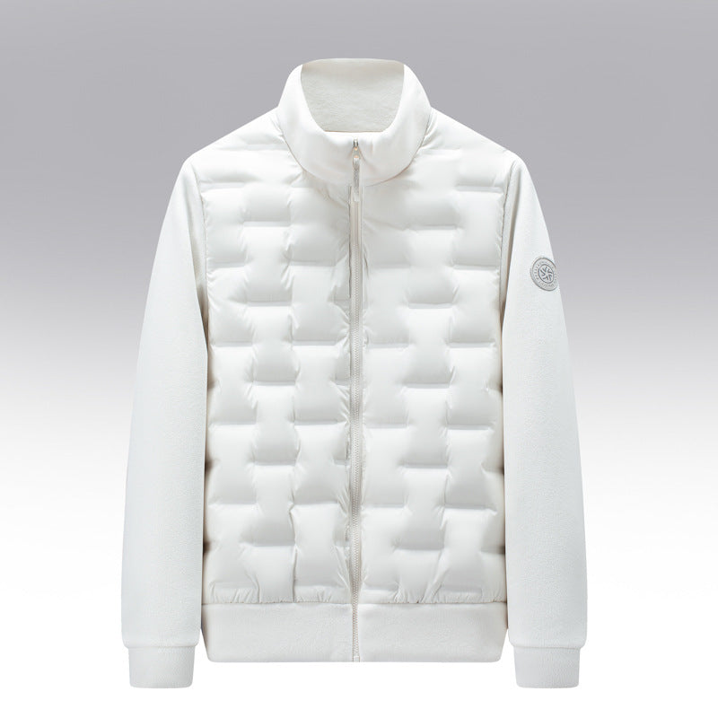 Men's Quilted Fit-and-Flare Classic Puffer Jacket