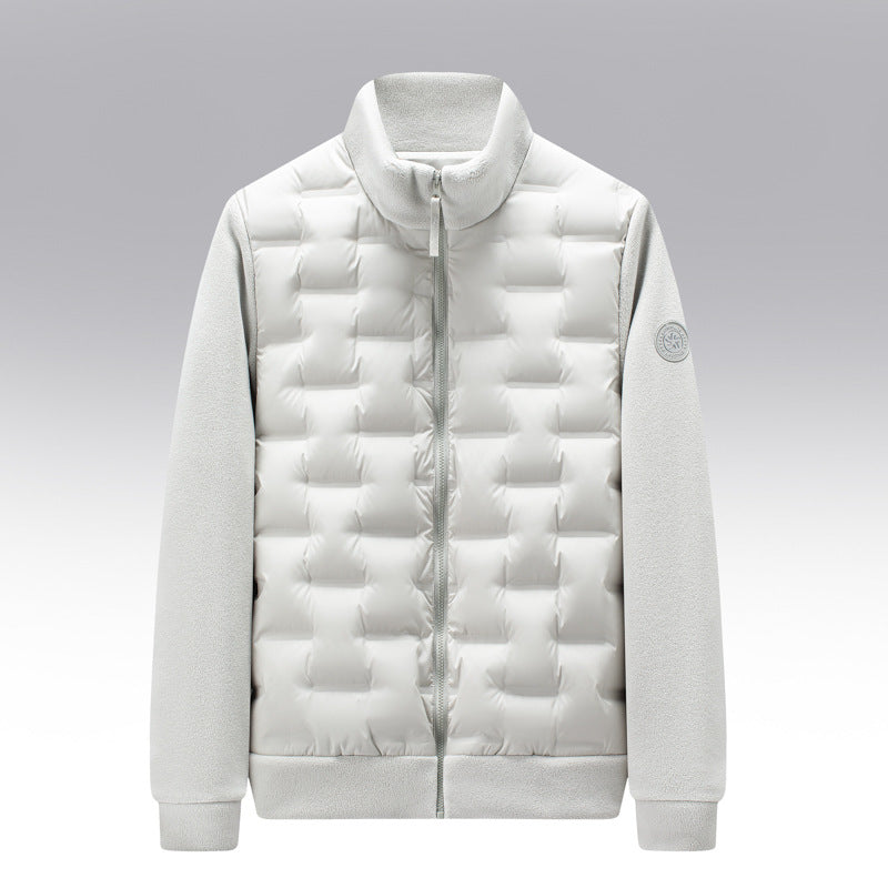 Men's Quilted Fit-and-Flare Classic Puffer Jacket
