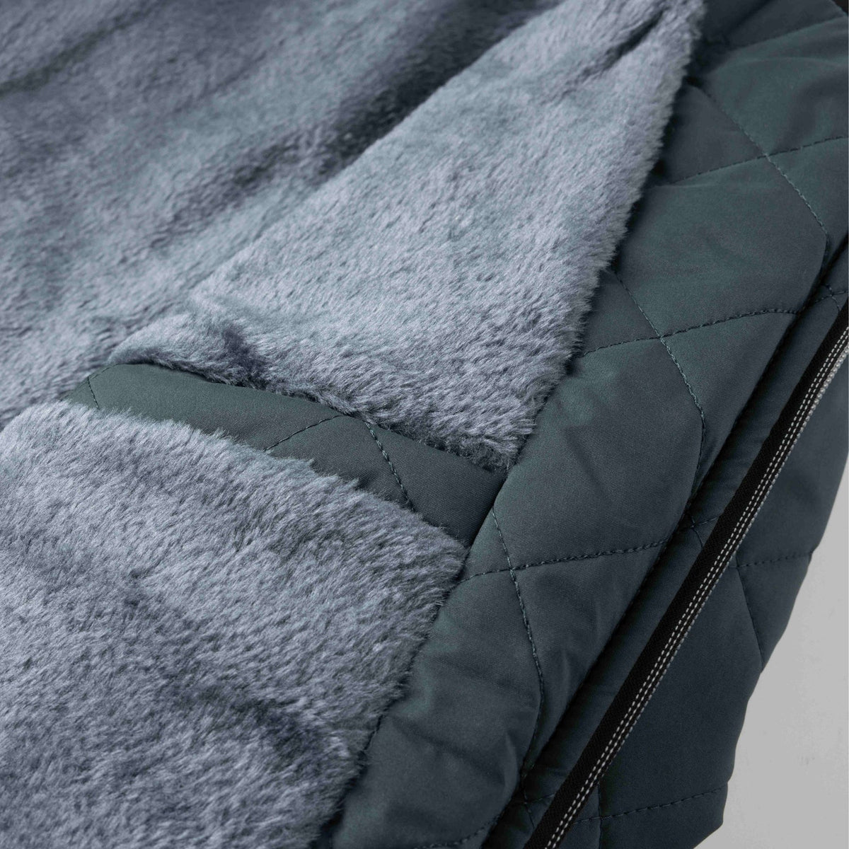 Men's Quilted Wrap Fluid Puffer Jacket